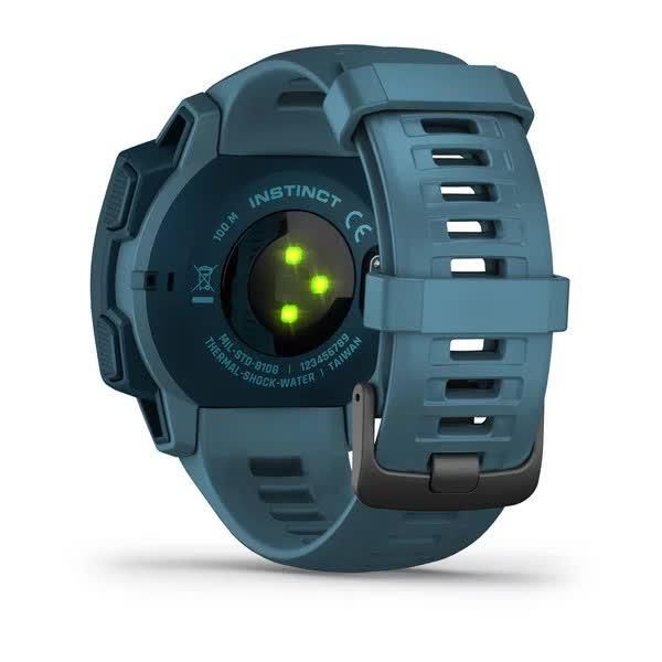 Смарт-часы Garmin Instinct Lakeside Blue с синим ремешком 010-02064-04 фото