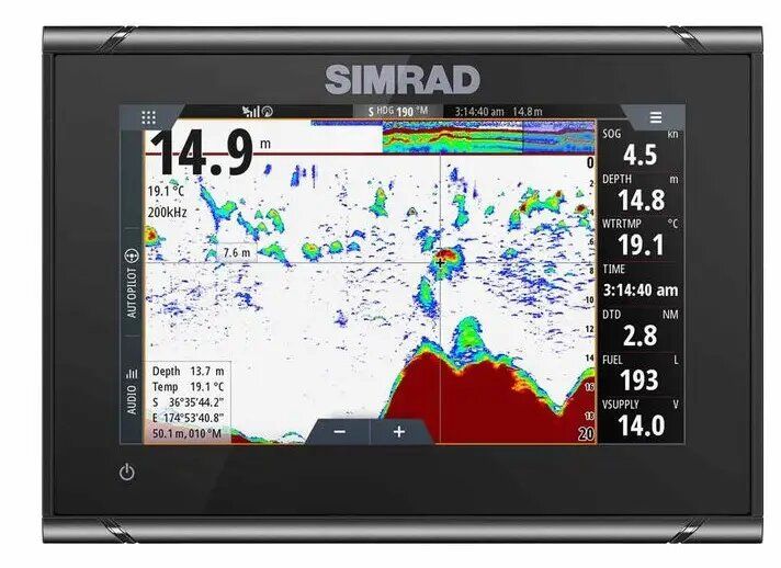 Ехолот-картплотер Simrad GO 7 XSR ROW з трансд'юсером Active Imaging 3-in-1 000-14839-001 фото