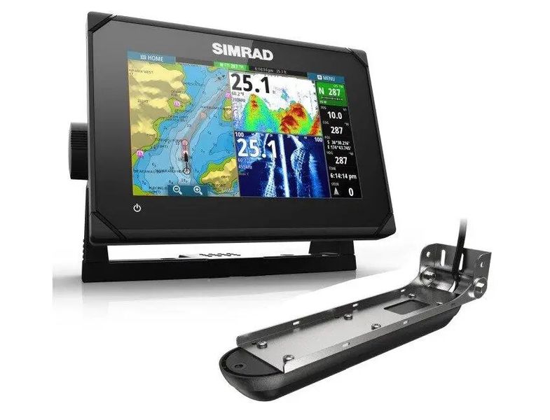 Эхолот-картплоттер Simrad GO 7 XSR ROW с трансдьюсером Active Imaging 3-in-1 000-14839-001 фото