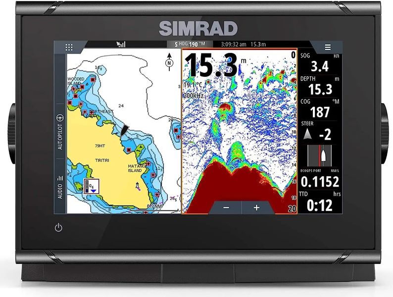 Эхолот-картплоттер Simrad GO 7 XSR ROW с трансдьюсером Active Imaging 3-in-1 000-14839-001 фото