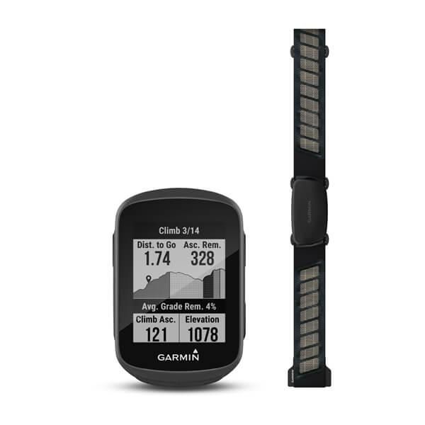 Велонавігатор Garmin Edge 130 Plus HRM Bundle з системами GPS, ГЛОНАСС і Galileo 010-02385-11 фото