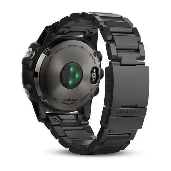 Авіаційний смарт-годинник Garmin D2 Charlie Titanium 010-01733-33 фото