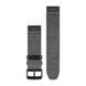 Шкіряний ремінець Garmin QuickFit 22 для Approach S60, Fenix 5/5 Plus, Instinct, MARQ, Forerunner 935 та інших, чорний 010-12500-02 фото 2
