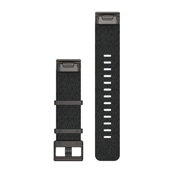 Жаккардовый ремешок Garmin QuickFit 22 для смарт-часов MARQ, черный 010-12738-03 фото