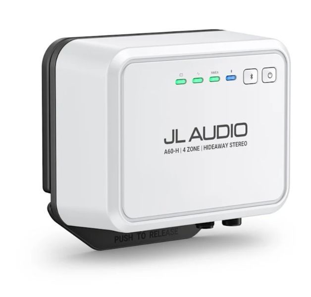 Морський головний аудіопристрій JL Audio A60-H для прихованого монтажу