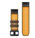 Ремінець Garmin QuickFit 26 Graphite/Spark Orange, темно-сірий/помаранчевий для Fenix, Tactix, Quatix, D2, Foretrex 010-13393-05 фото 2