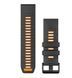 Ремінець Garmin QuickFit 26 Graphite/Spark Orange, темно-сірий/помаранчевий для Fenix, Tactix, Quatix, D2, Foretrex 010-13393-05 фото 1