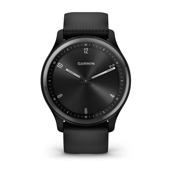 Смарт-часы Garmin Vivomove Sport черные с серым безелем и силиконовым ремешком 010-02566-00 фото