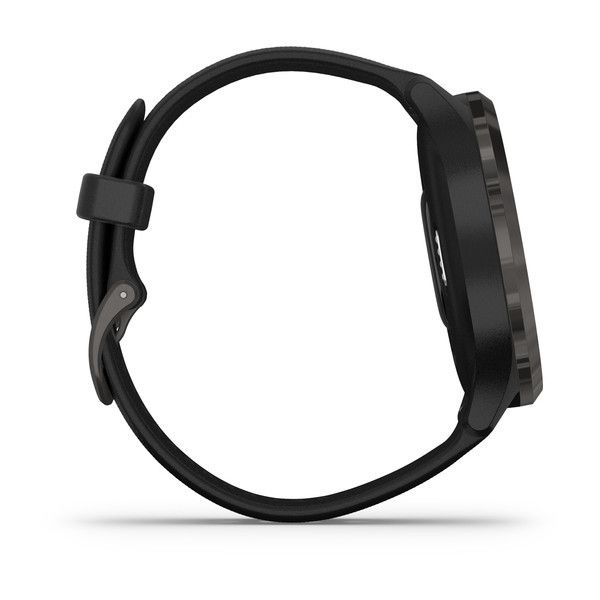 Смарт-часы Garmin Vivomove 3 с серым стальным безелем, черным корпусом и ремешком 010-02239-21 фото