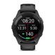 Смарт-часы Garmin Forerunner 265 с черными безелем и корпусом и черно-серым силиконовым ремешком 010-02810-10 фото 2