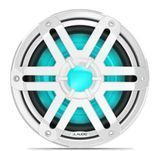 Морской сабвуфер JL Audio M200 10&Prime; со светодиодной подсветкой и белой решеткой Sport