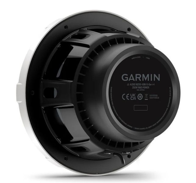 Морський сабвуфер JL Audio M200 10&Prime; з LED-підсвічуванням і білою решіткою Sport