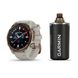 Смарт-часы Garmin Descent Mk3i - 43 мм, бронзовый титан PVD, силиконовый ремешок французского серого цвета + трансивер Descent T2 BNDL-DMK3-43TFDT2 фото 1