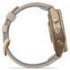 Смарт-годинник Garmin Fenix 9 Pro (43 мм) inReach з титановим корпусом Autumn Gold і шкіряним ремінцем кольору слонової кістки