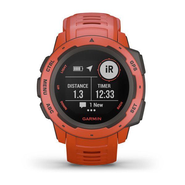 Смарт-часы Garmin Instinct Flame Red 010-02064-02 фото