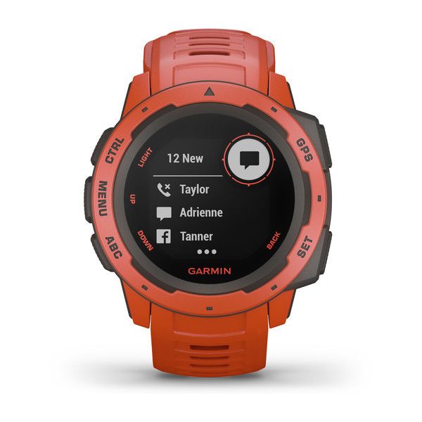 Смарт-годинник Garmin Instinct Flame Red 010-02064-02 фото