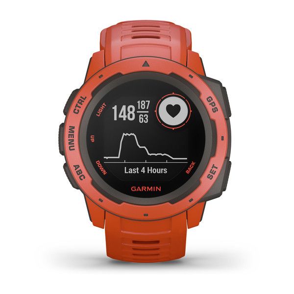 Смарт-годинник Garmin Instinct Flame Red 010-02064-02 фото