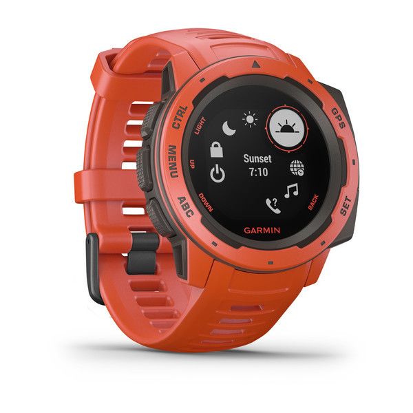 Смарт-годинник Garmin Instinct Flame Red 010-02064-02 фото