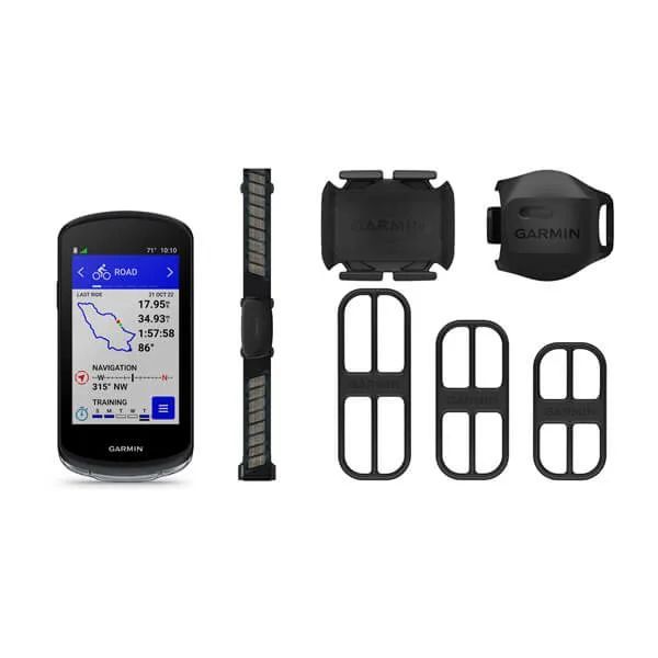 Велонавигатор Garmin Edge 1040 Bundle с датчиками скорости, частоты вращения педалей, HRM-Dual 010-02503-11 фото