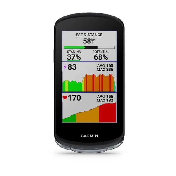 Велонавігатор Garmin Edge 1040 Bundle з датчиками швидкості, частоти обертання педалей, HRM-Dual 010-02503-11 фото