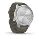 Смарт-часы Garmin Vivomove Style серебристые с ремешком цвета зеленая трава 010-02240-21 фото 11