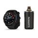 Смарт-годинник Garmin Descent Mk3i - 43 мм, титан Carbon Grey DLC з чорним силіконовим ремінцем + трансивер Descent T2 BNDL-DMK3i-43CGTDT2 фото 1