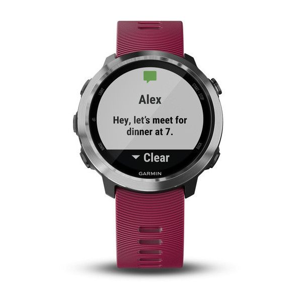 Смарт-часы Garmin Forerunner 645 Music, вишневый ремешок 010-01863-31 фото