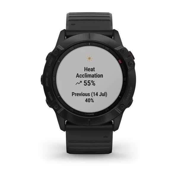 Смарт-годинник Garmin Fenix 6X Pro чорний з чорним ремінцем 010-02157-01 фото