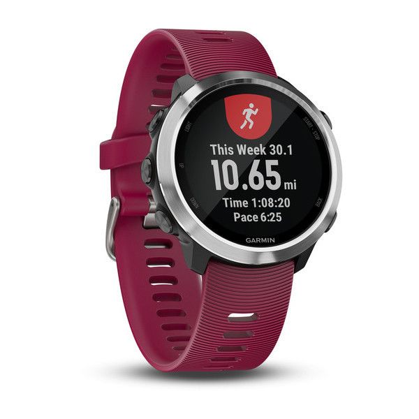 Смарт-часы Garmin Forerunner 645 Music, вишневый ремешок 010-01863-31 фото