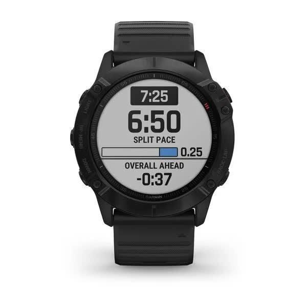 Смарт-годинник Garmin Fenix 6X Pro чорний з чорним ремінцем 010-02157-01 фото