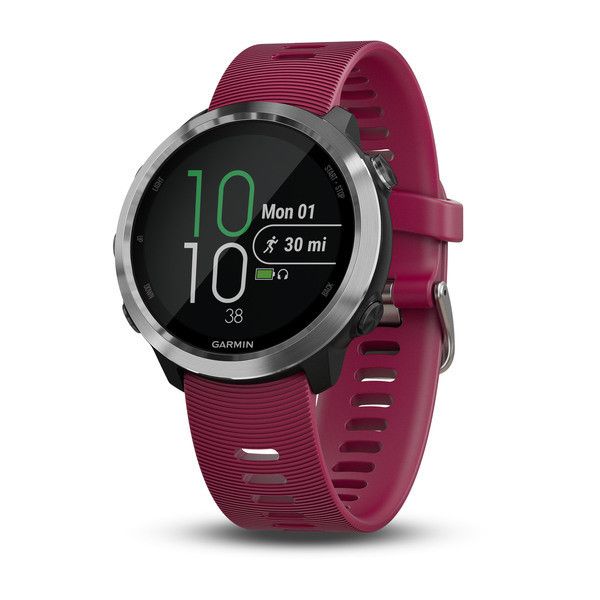 Смарт-часы Garmin Forerunner 645 Music, вишневый ремешок 010-01863-31 фото