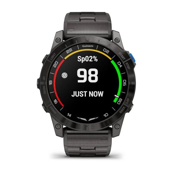 Смарт-часы Garmin D2 Mach 1 Pro с вентилируемым титановым браслетом 010-02804-81 фото