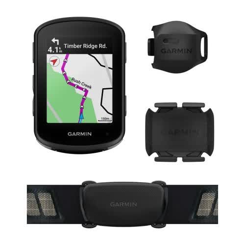 Велонавігатор Garmin Edge 540 Bundle з датчиками швидкості, каденції, HRM-Dual 010-02694-41 фото