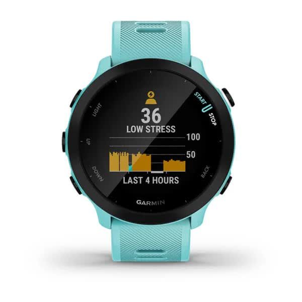 Смарт-часы Garmin Forerunner 55 Aqua 010-02562-12 фото