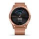 Смарт-часы Garmin Vivomove Luxe, розовое золото 18K PVD, с ремешком меланская петля 010-02241-24 фото 4