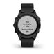 Смарт-годинник Garmin Fenix 6 Sapphire, чорне покриття DLC, з чорним плетеним ремінцем 010-02158-17 фото 3