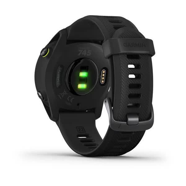 Смарт-годинник Garmin Forerunner 745 чорний з чорним ремінцем 010-02445-10 фото