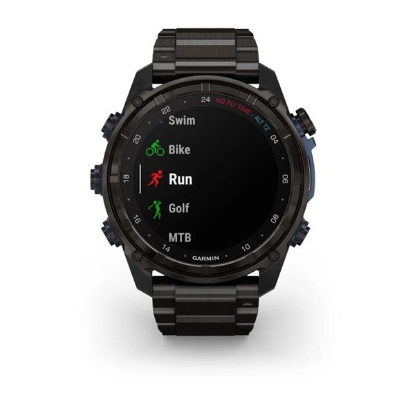 Смарт-годинник Garmin Descent Mk3i - 51 мм, титан Carbon Grey DLC  з титановим браслетом 010-02752-14 фото