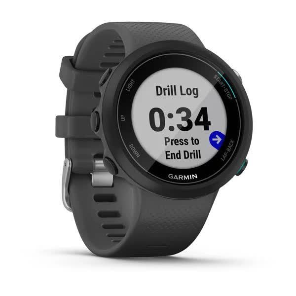 Смарт-годинник Garmin Swim 2 з чорним ремінцем 010-02247-10 фото