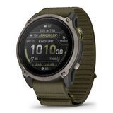 Смарт-годинник Garmin Enduro 4 з темно-оливковим тканинним ремінцем ComfortFit