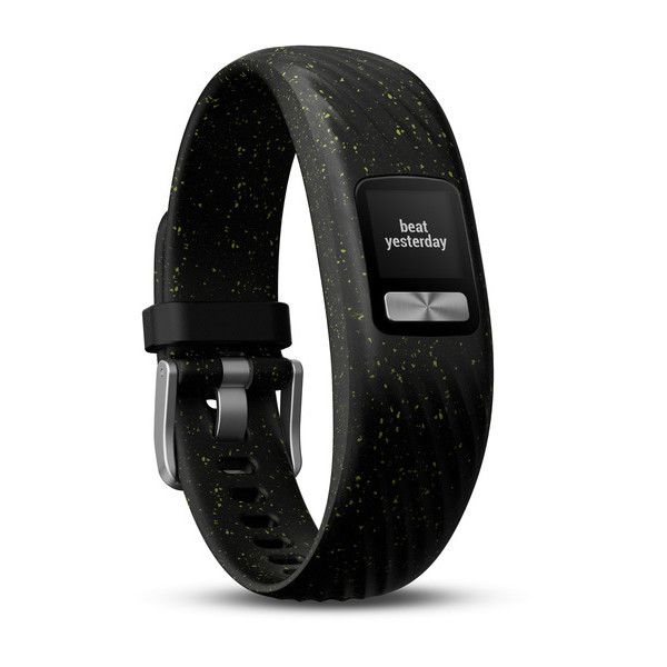 Розумний браслет Garmin Vivofit 4, чорний з блискітками Small/Medium 010-01847-12 фото