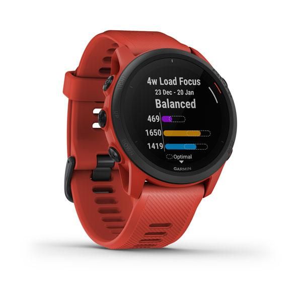 Смарт-годинник Garmin Forerunner 745 червоний з червоним ремінцем 010-02445-12 фото