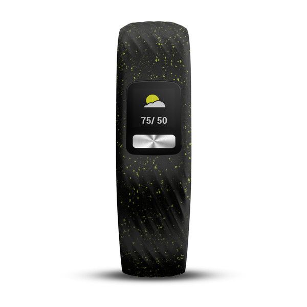 Розумний браслет Garmin Vivofit 4, чорний з блискітками Small/Medium 010-01847-12 фото