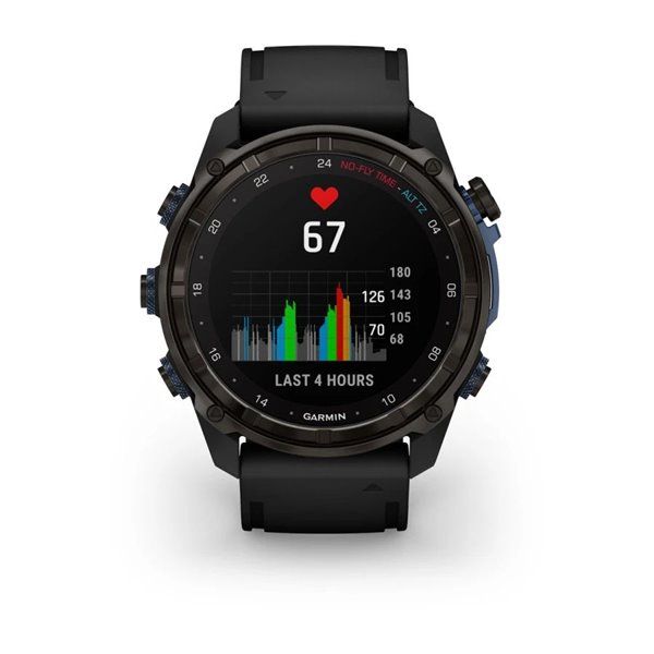 Смарт-часы Garmin Descent Mk3i - 51 мм, титан Carbon Grey DLC с черным силиконовым ремешком + трансивер Descent T2 BNDL-DMK3-51CGDT2 фото