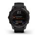 Смарт-часы Garmin Fenix 7 Sapphire Solar титановые черные DLC с черным ремешком 010-02540-35 фото 2