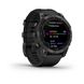 Смарт-годинник Garmin Fenix 7 Sapphire Solar титановий чорний DLC з чорним ремінцем 010-02540-35 фото 3