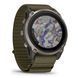 Смарт-годинник Garmin Enduro 4 з темно-оливковим тканинним ремінцем ComfortFit