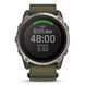 Смарт-годинник Garmin Enduro 4 з темно-оливковим тканинним ремінцем ComfortFit