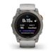 Смарт-часы Garmin Fenix 7X Pro - Sapphire Solar Edition - титановый корпус с дымчато-серым/оранжевым ремешком 010-02778-15 фото 7