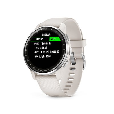 Смарт-часы Garmin D2 Air X10 с белым ремешком для любителей авиации 010-02496-13 фото